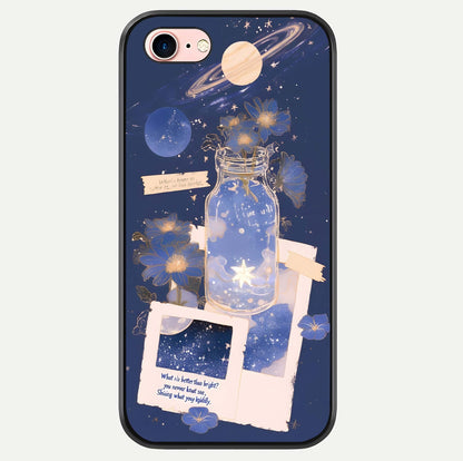 Starlit Cosmic Jar Glass Case For iPhone 6 Plus by Custom World