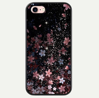 Starlit Flower Dreams Glass Case For iPhone 6 Plus by Custom World