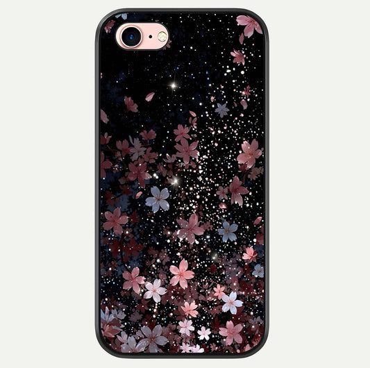 Starlit Flower Dreams Glass Case For iPhone 6 Plus by Custom World