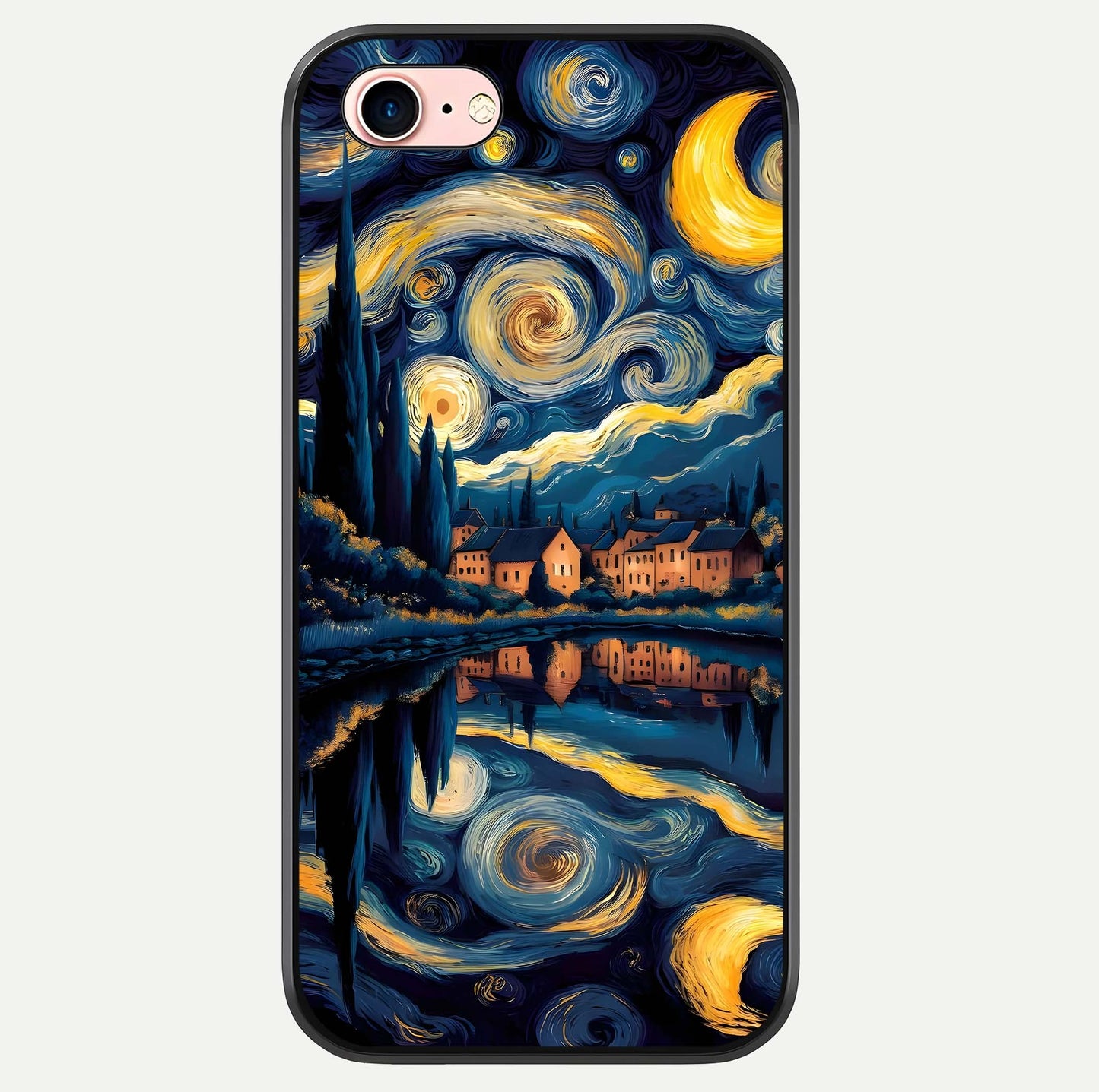 Starry Sky Serenity Glass Case For iPhone 6 Plus by Custom World