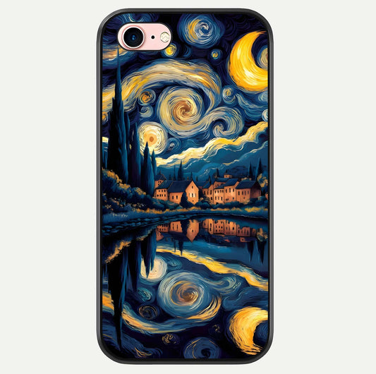 Starry Sky Serenity Glass Case For iPhone 6 Plus by Custom World