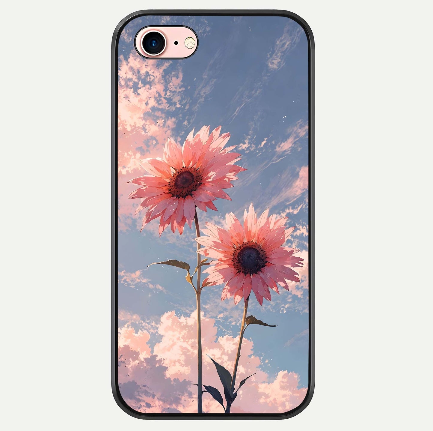 Sunlit Daisy Glow Glass Case For iPhone 6 Plus by Custom World