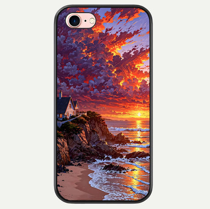 Sunset House By Sea Glass Case For iPhone 6 Plus by Custom World