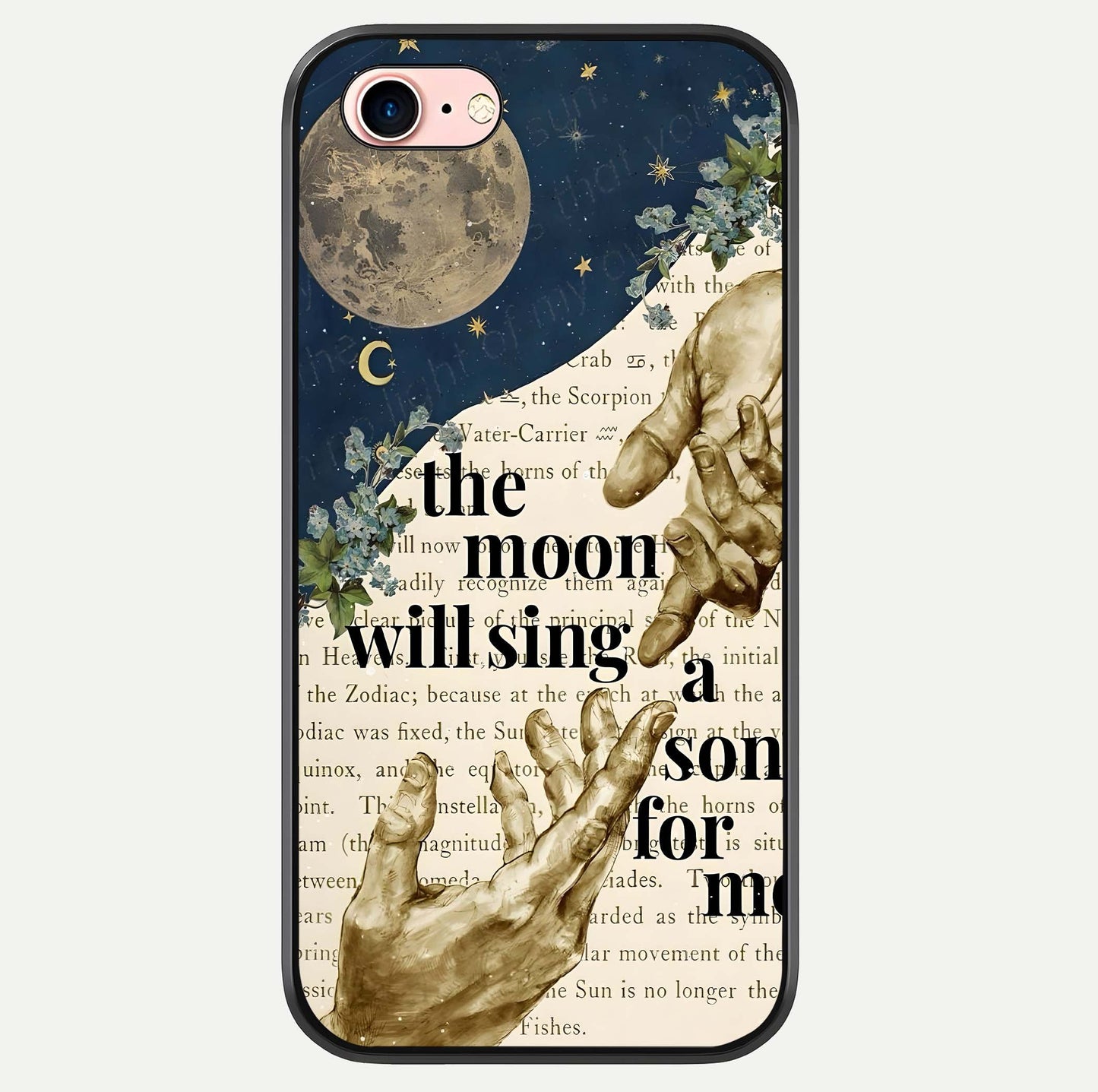 Aesthetic Divine Glass Case For iPhone 16 Pro by Custom World