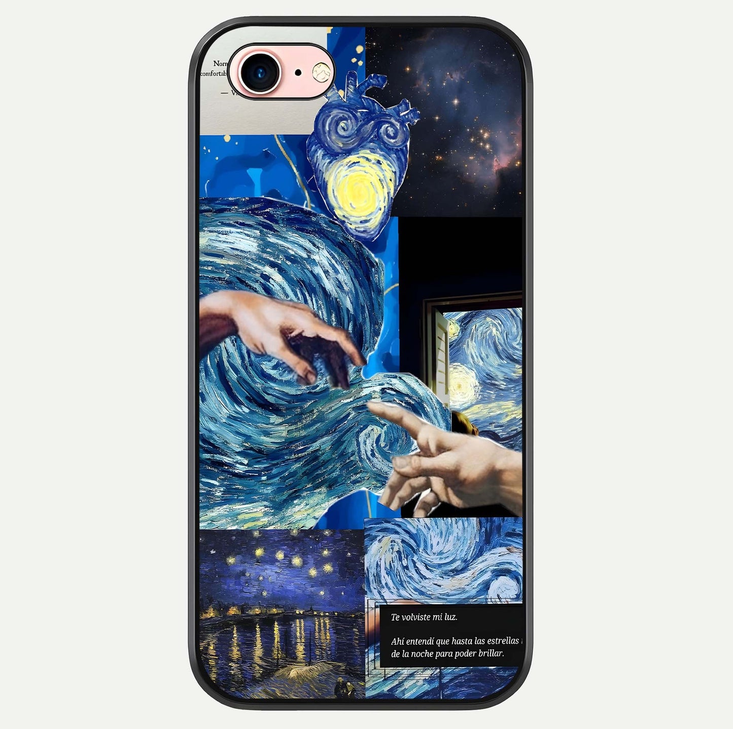 Aesthetic Vando Hands Glass Case For iPhone 16 Pro by Custom World