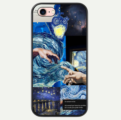 Aesthetic Vando Hands Glass Case For iPhone 16 Pro by Custom World