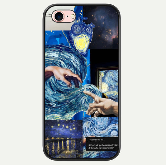 Aesthetic Vando Hands Glass Case For iPhone 16 Pro by Custom World