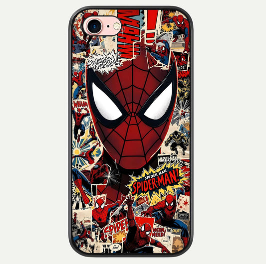 Aesthetic Wonder Spider Glass Case For iPhone 16 Pro by Custom World