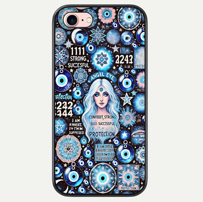 Angel Aura Shield Glass Case For iPhone 16 Pro by Custom World