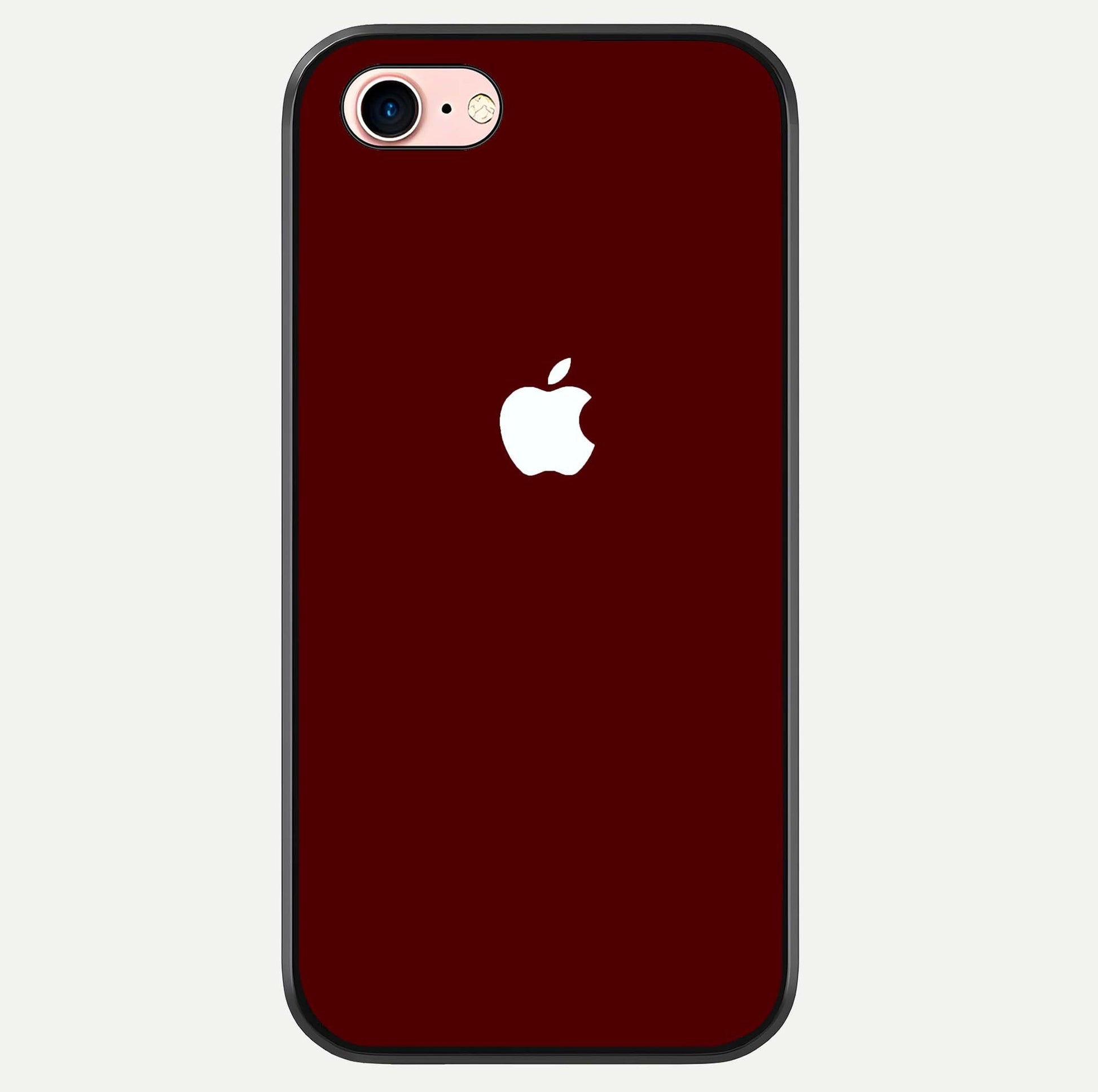 Apple Crimson Core Glass Case For iPhone 16 Pro by Custom World