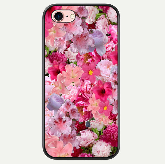 Bloom Crush Fantasy Glass Case For iPhone 16 Pro by Custom World