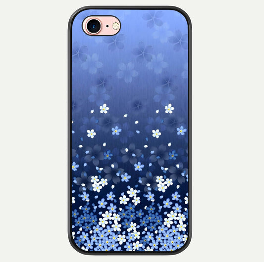 Blue Starry Glass Case For iPhone 16 Pro by Custom World