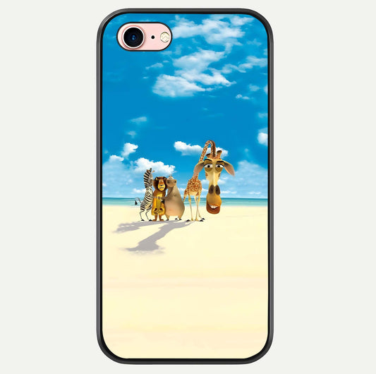 Tropical Fun Squad Glass Case For iPhone 16 Pro by Custom World
