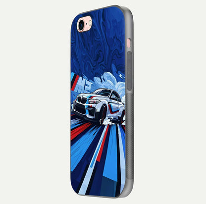 Drift Power Rush Glass Case for iPhone 6 Plus side-angle image capturing reflection glow and smooth curve