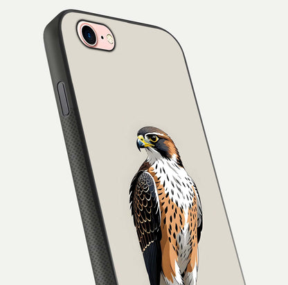 Clever Eagle Glass Case for iPhone 6 Plus close-up highlighting eagle detail and HD reflection