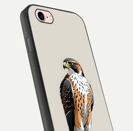 Clever Eagle Glass Case for iPhone 6 Plus close-up highlighting eagle detail and HD reflection