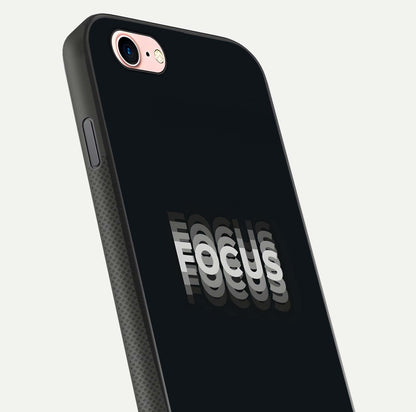 Mono Focus Vision Glass Case for iPhone 6 Plus close-up angled shot highlighting minimal contrast and reflection