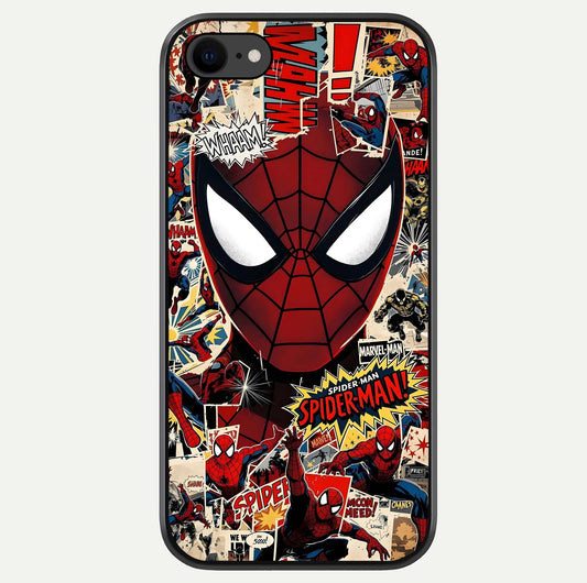 Aesthetic Wonder Spider Glass Case For iPhone 16 Pro by Custom World