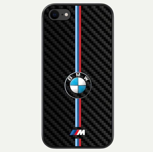 BMW Pattern Glass Case For iPhone 7 by Custom World