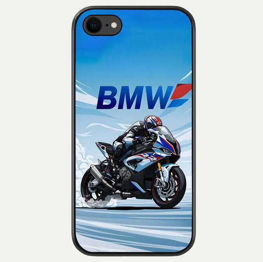 BMW Power Drift Glass Case For iPhone 7 by Custom World