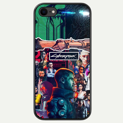CYBERPUNK Legacy Glass Case For iPhone 7 by Custom World