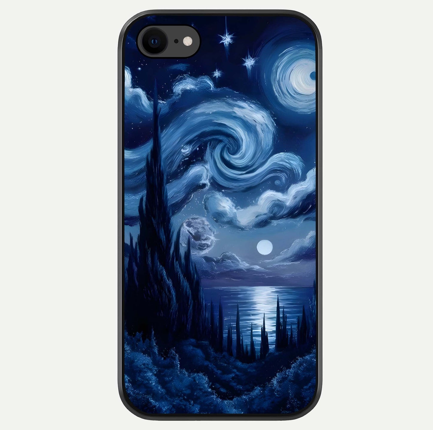 Celestial Dream Van Gogh Glass Case For iPhone 7 by Custom World
