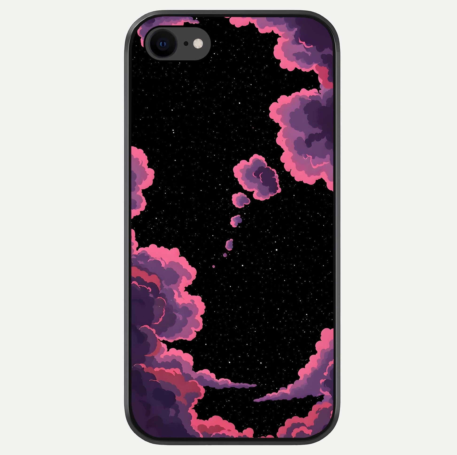 Cosmic Cloud Journey Glass Case For iPhone 7 by Custom World