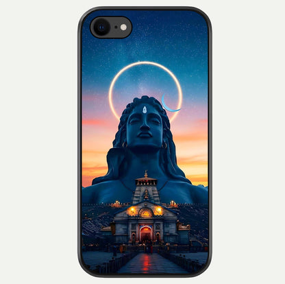 Eternal Shiva Aura Glass Case For iPhone 7 by Custom World