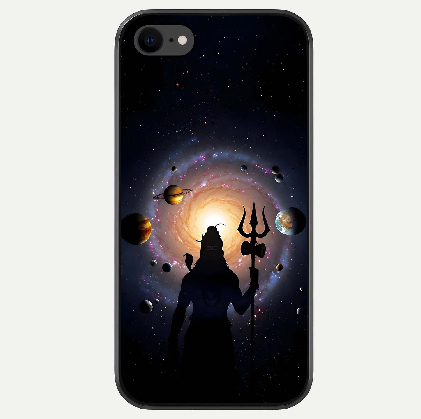 Galactic Shiva Vision Glass Case For iPhone 7 by Custom World