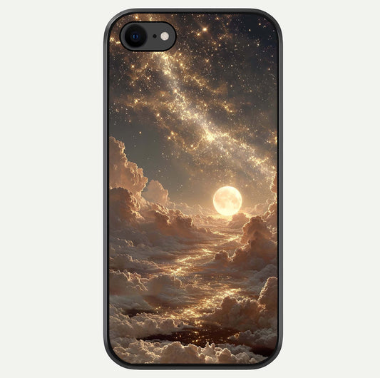 Golden Sky Dream Glass Case For iPhone 7 by Custom World