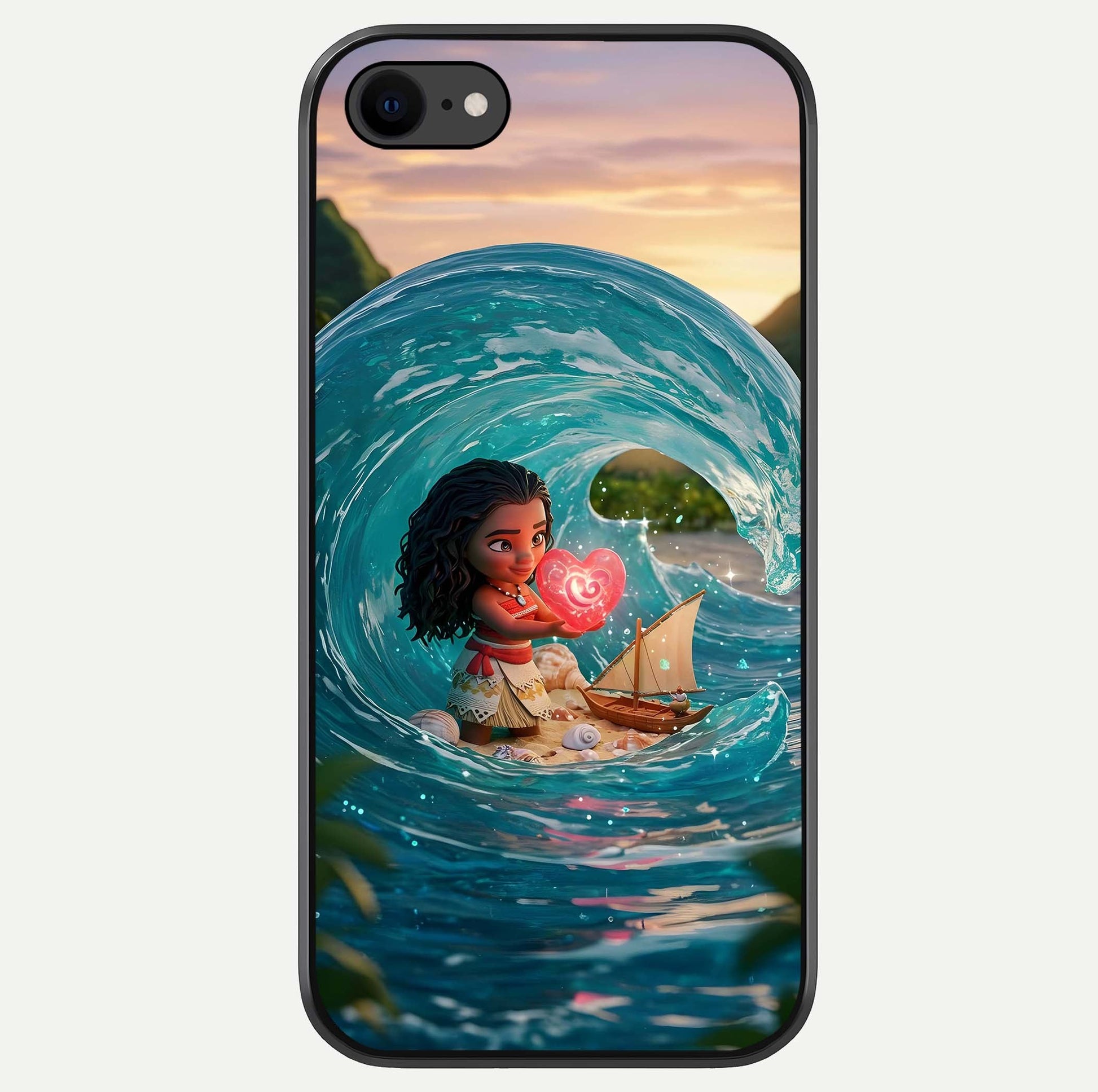 Heart of Ocean Glass Case For iPhone 7 by Custom World