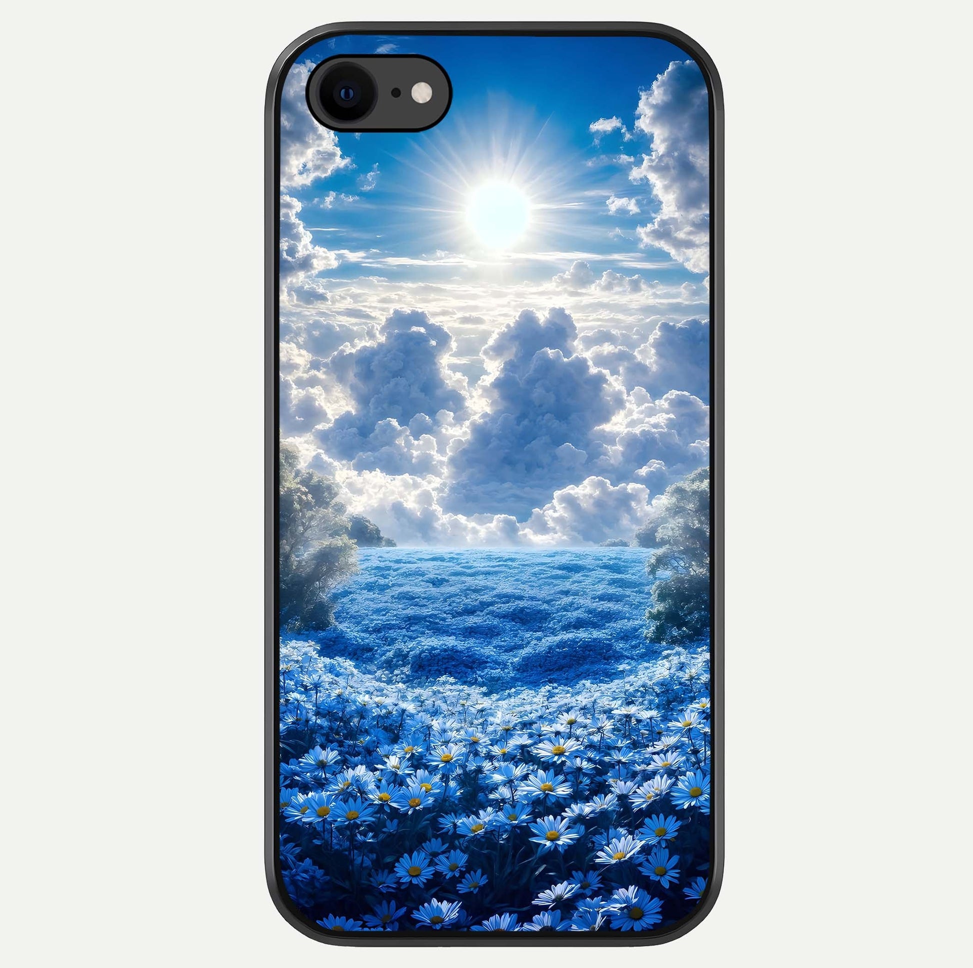 Heavenly Daisy Horizon Glass Case For iPhone 7 by Custom World
