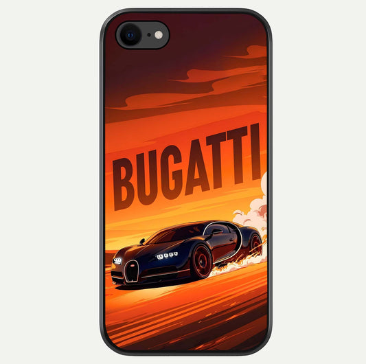 Inferno Bugatti Storm Glass Case For iPhone 7 by Custom World