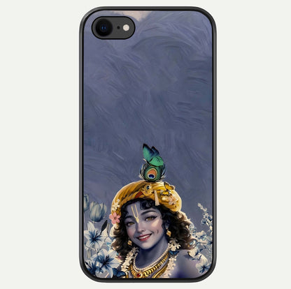 Lord Krishna Glass Case For iPhone 7 by Custom World