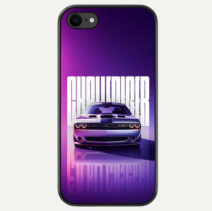 Midnight Muscle Ride Glass Case For iPhone 7 by Custom World