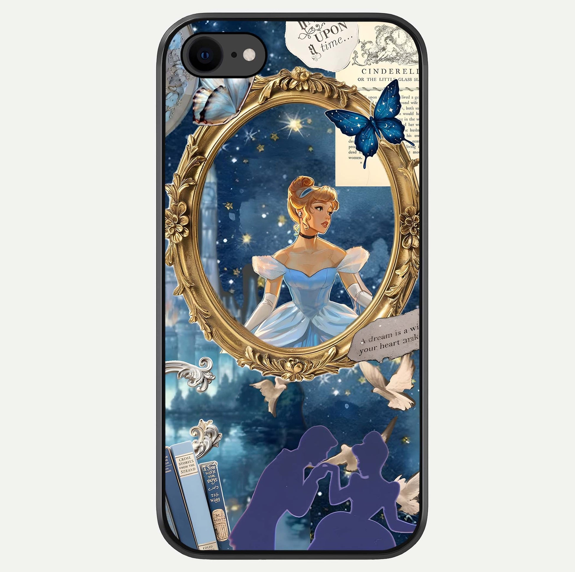 Midnight Queen Glass Case For iPhone 7 by Custom World