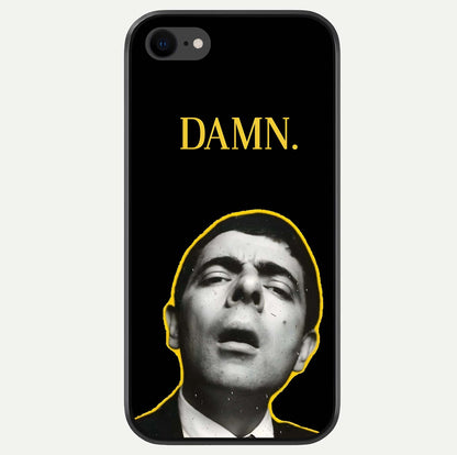 Mr Bean Damn Glass Case For iPhone 7 by Custom World