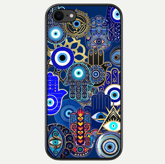 Mystic Palm Guard Glass Case For iPhone 7 by Custom World