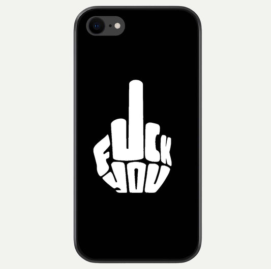 Rebel Mode On Glass Case For iPhone 7 by Custom World