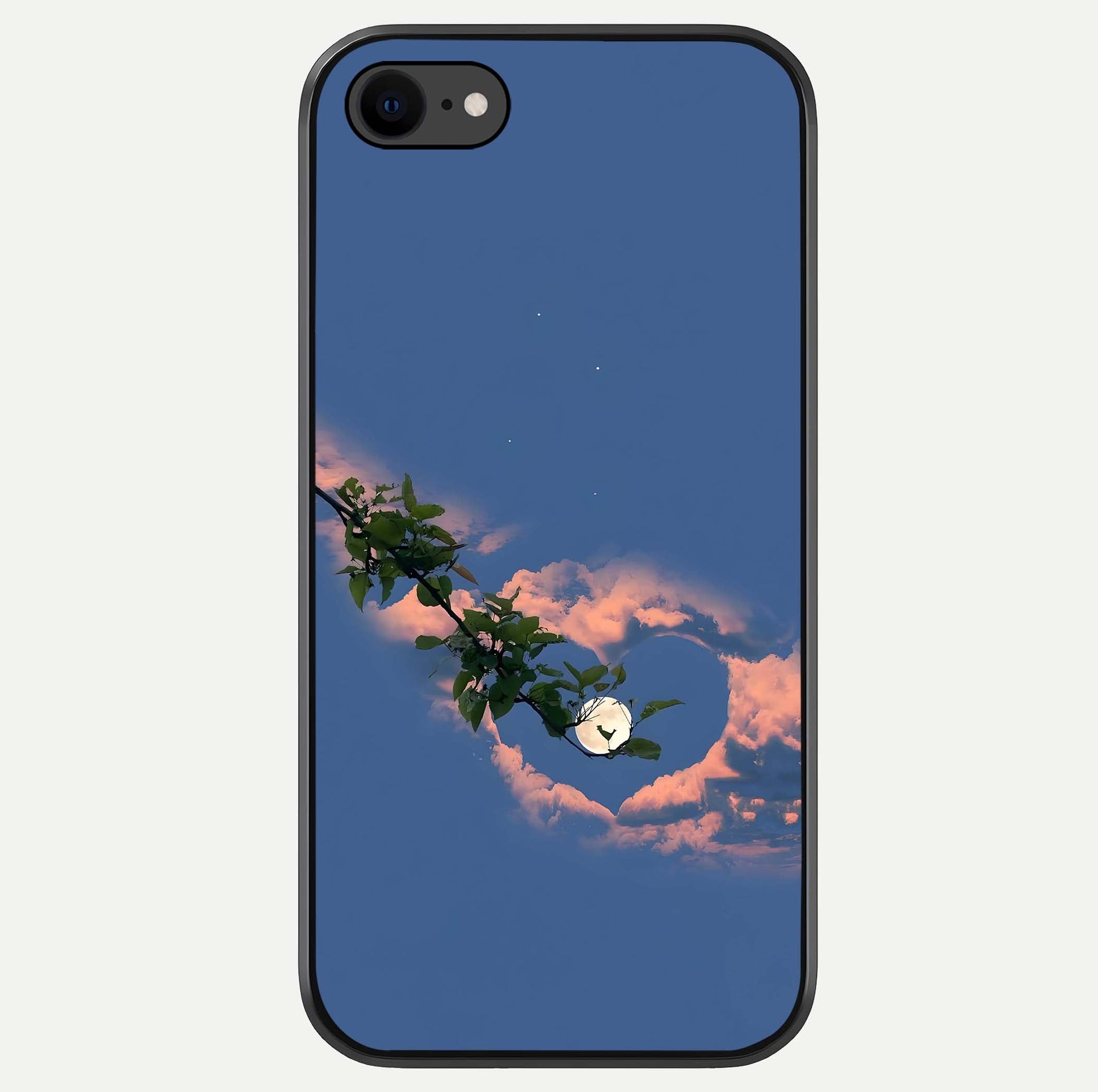 Sky Under Tree Glass Case For iPhone 7 by Custom World