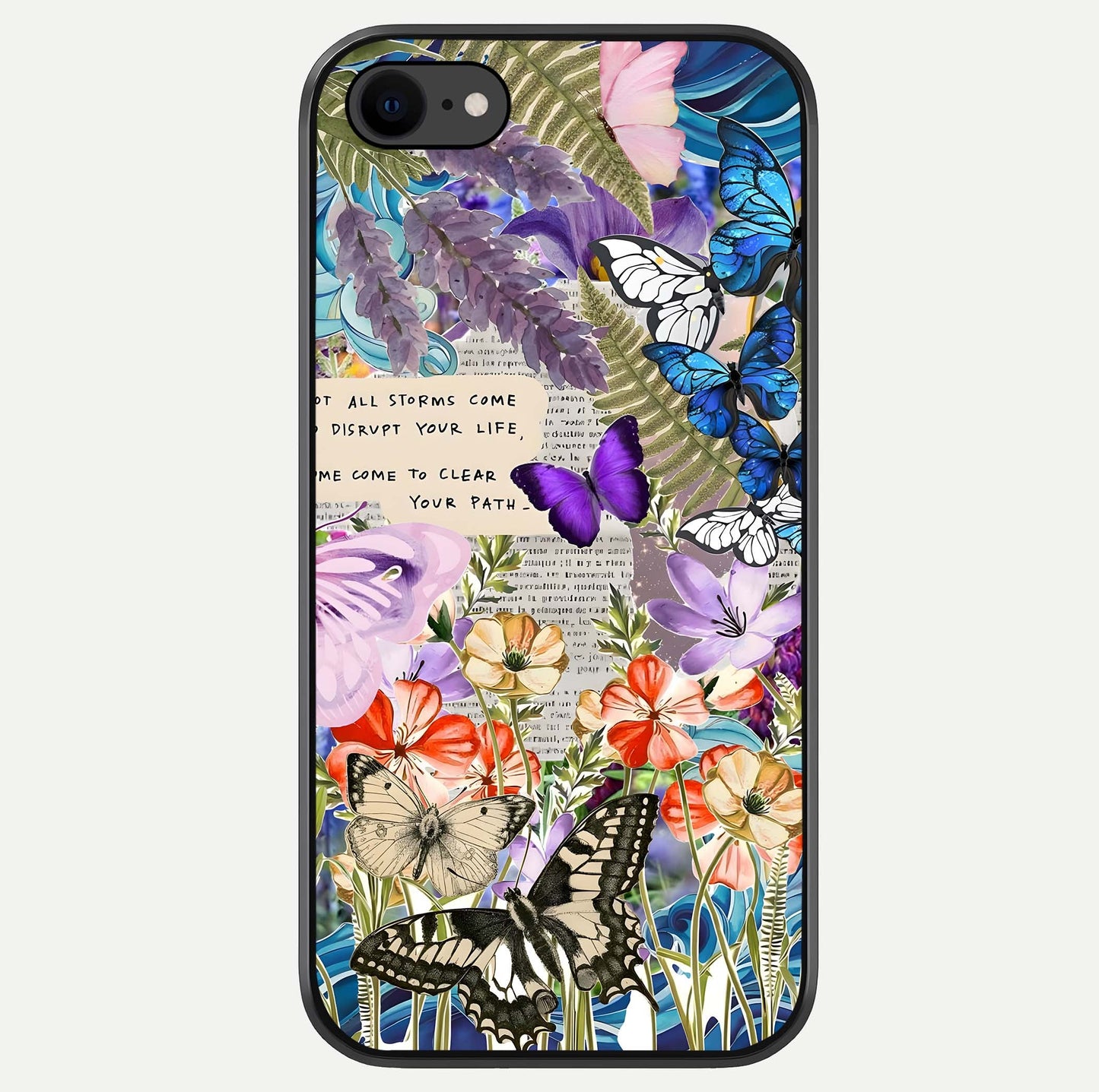 Storm Path Bloom Glass Case For iPhone 7 by Custom World