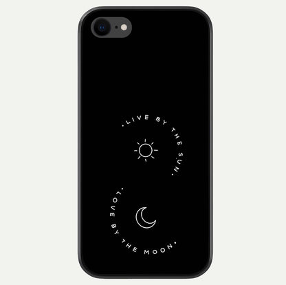 Sun Moon Balance Glass Case For iPhone 7 by Custom World