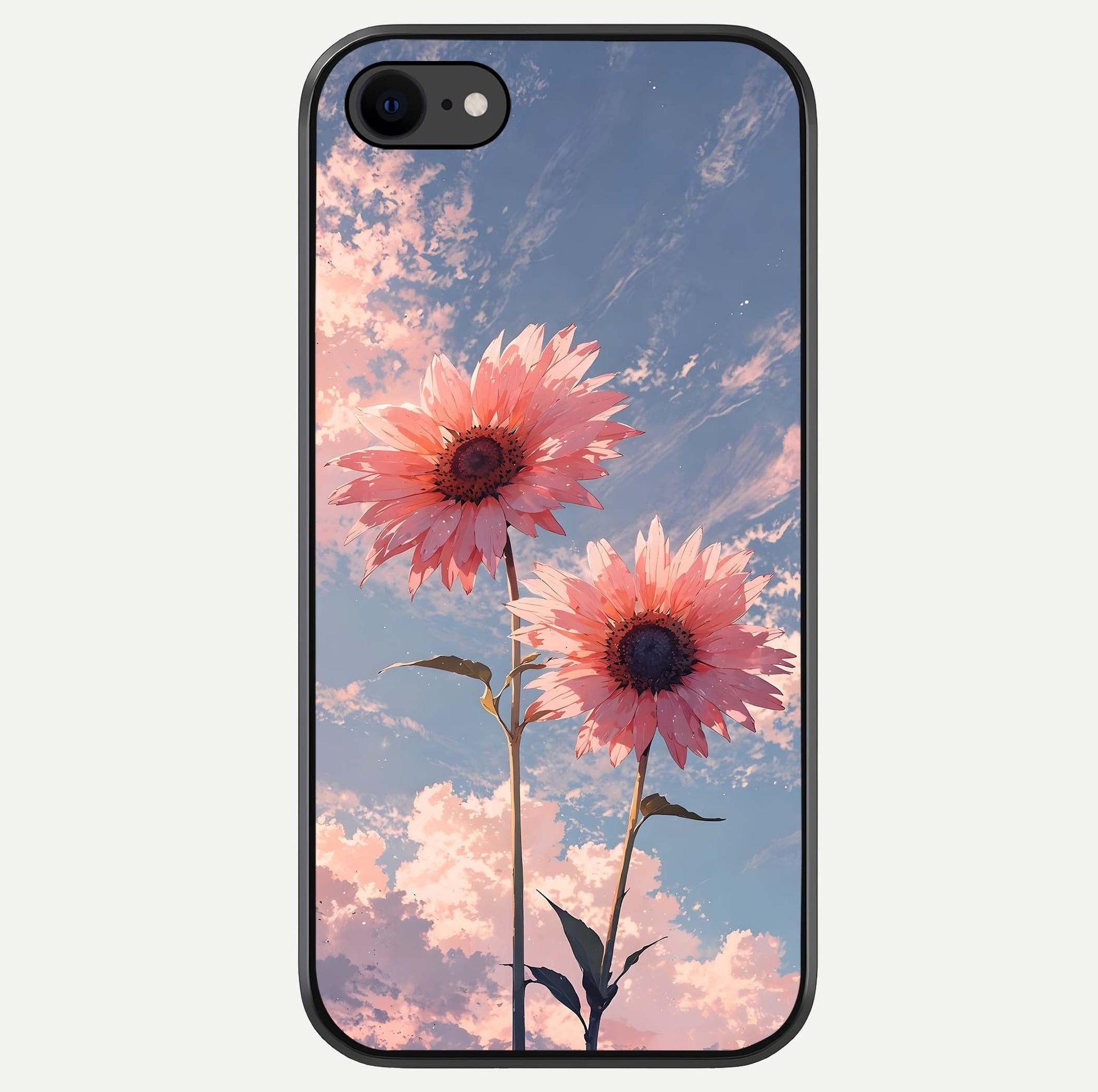 Sunlit Daisy Glow Glass Case For iPhone 7 by Custom World