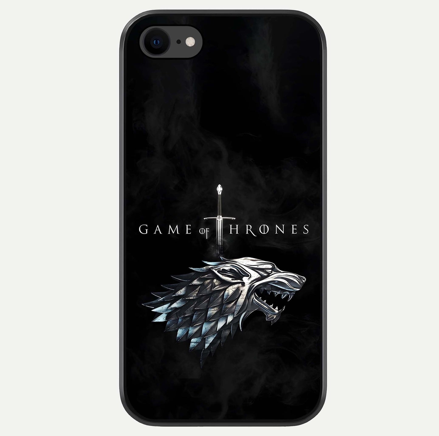 Throne Wolf Legacy Glass Case For iPhone 7 by Custom World