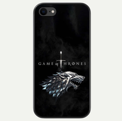 Throne Wolf Legacy Glass Case For iPhone 7 by Custom World
