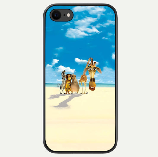 Tropical Fun Squad Glass Case For iPhone 7 by Custom World