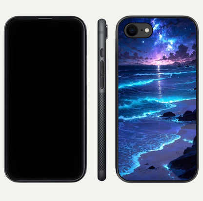 Classic Damn Look Glass Case for iPhone 7 dual-view layout showing design clarity and glass polish