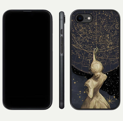 Taylor Swift Girl Glass Case for iPhone 7 front & back layout showing clean edge and vivid print