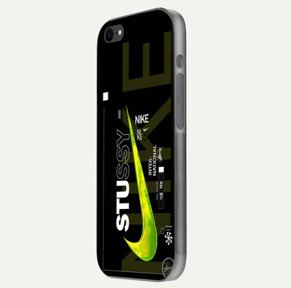 Neon Street Edition Glass Case for iPhone 7 side-angle image showing reflection depth and modern tones