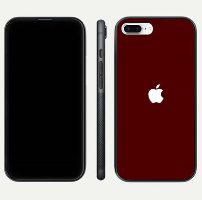 Apple Crimson Core Glass Case for iPhone 16 Pro dual-view layout displaying smooth edges and strong protection build